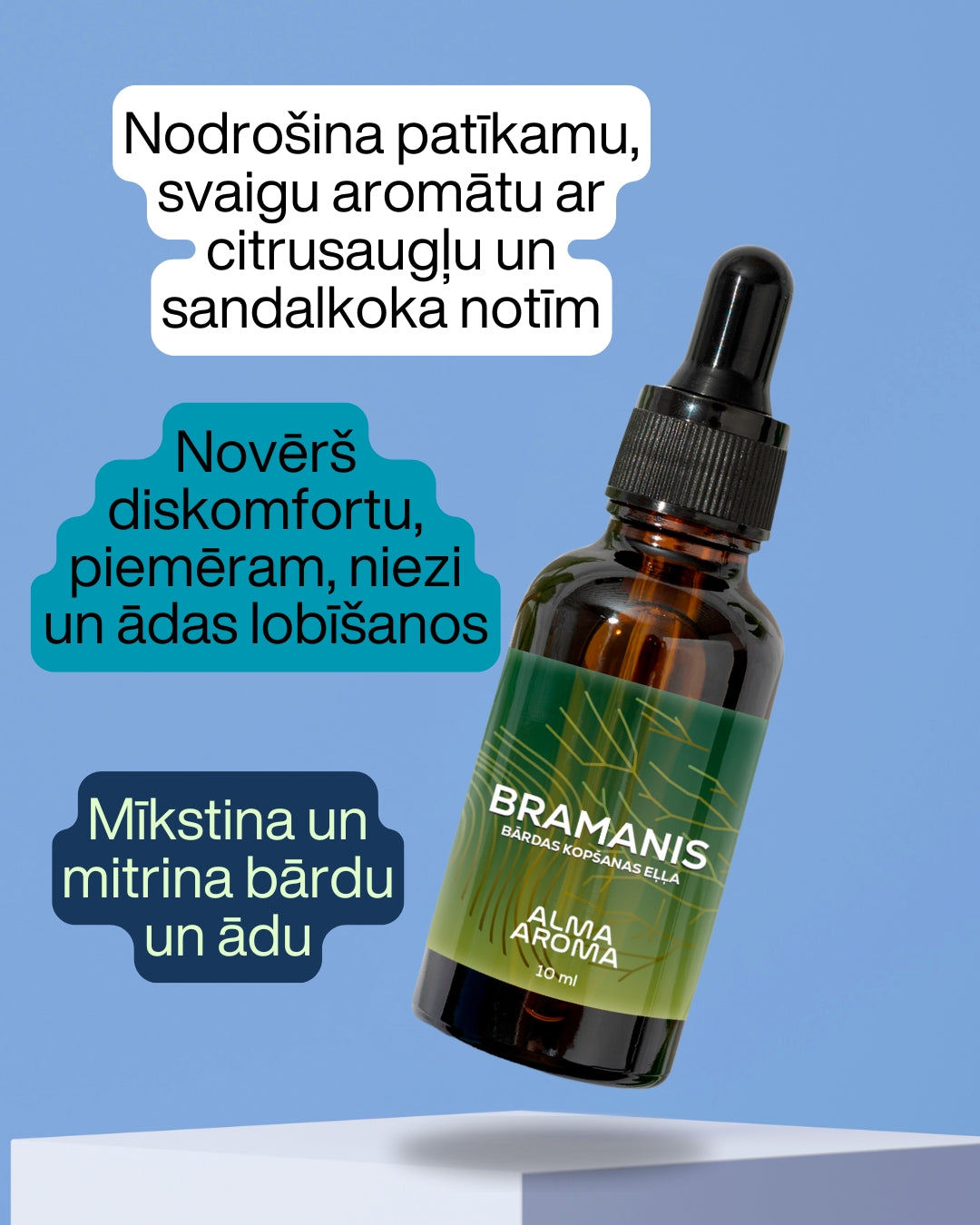 Bārdas eļļa Bramanis