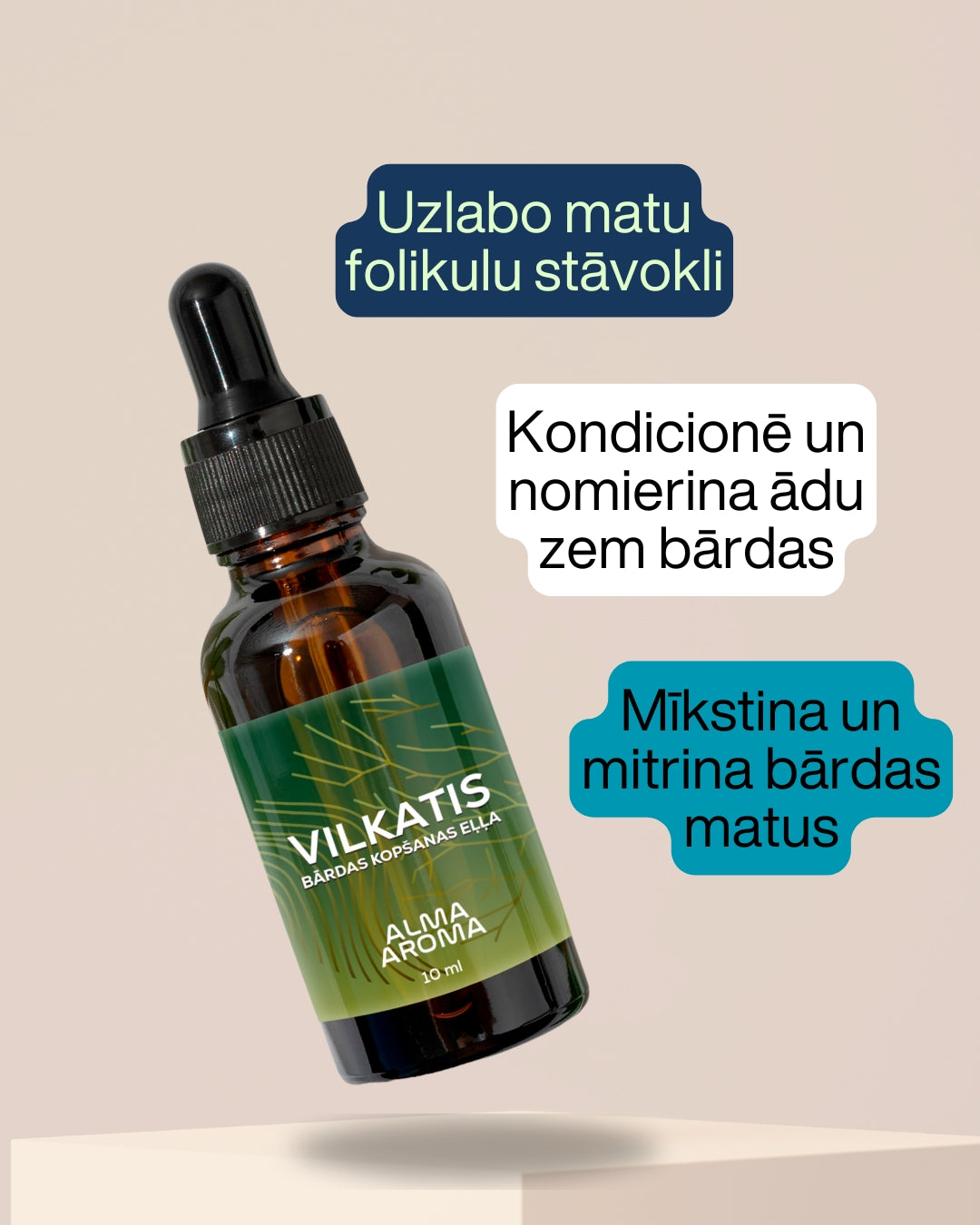 Bārdas eļļa Vilkatis
